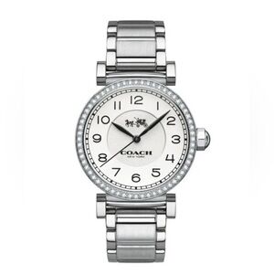 New Coach Madison Women's White Dial Stainless Steel Watch 14502396